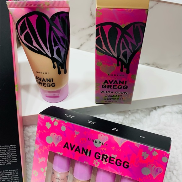 My @morphebrushes x Avani Gregg collection is HERE AVAILABLE  Morphe X Avani Gregg Colab edition collection New